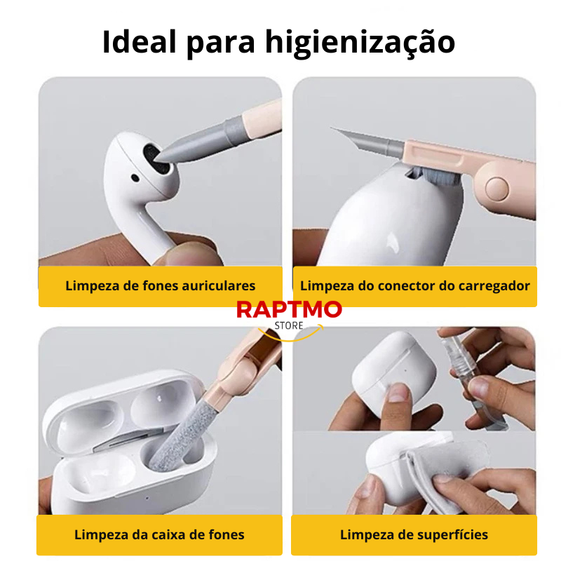 Kit Limpeza Multifuncional 7 em 1