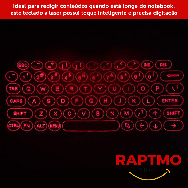 Teclado a Laser Portátil