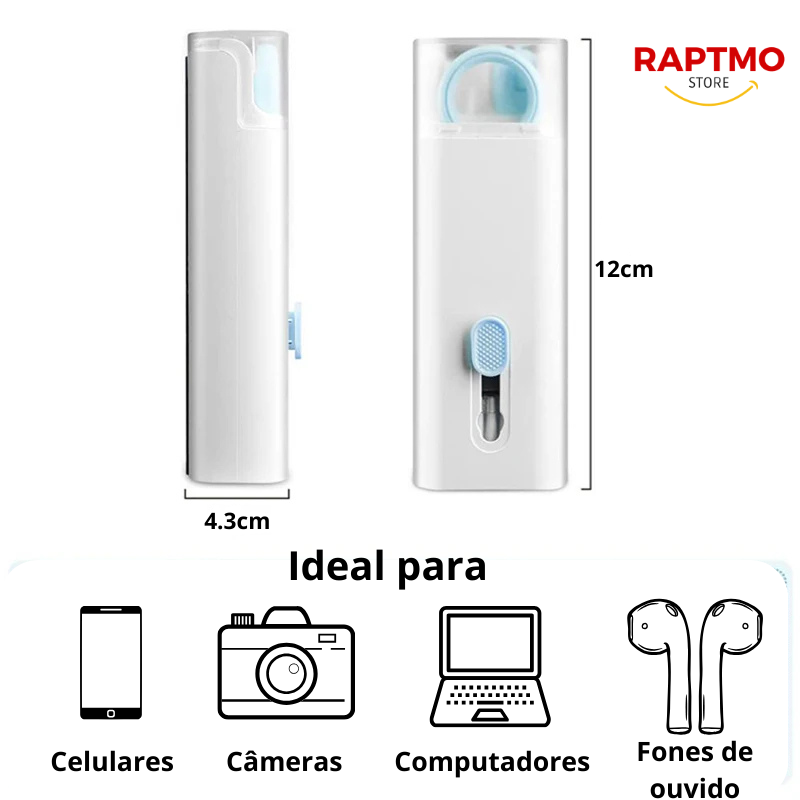 Kit Limpeza Multifuncional 7 em 1