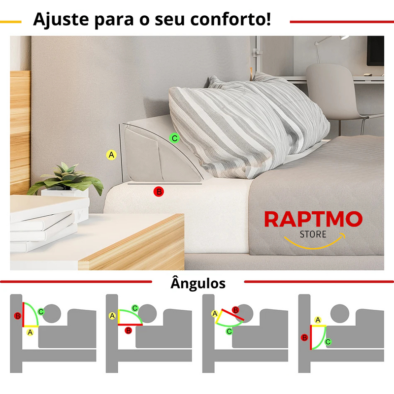 Almofada para Cabeceira de Cama