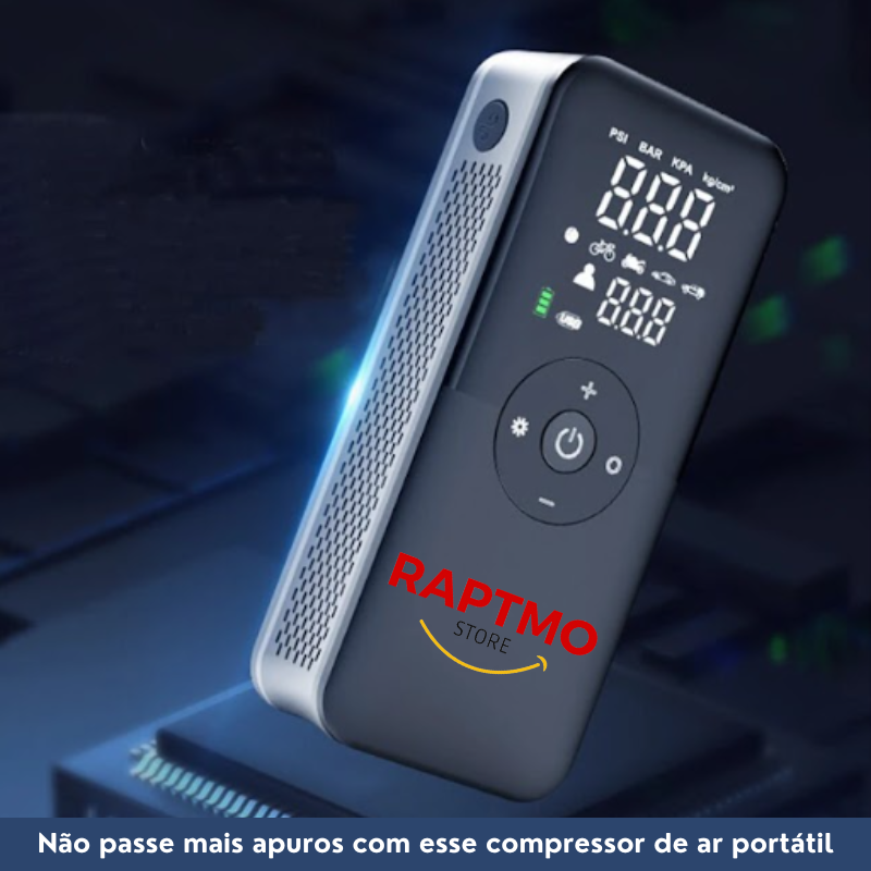 Compressor de Ar Inteligente - Portátil