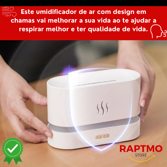 Umidificador Ultrassônico com Aromaterapia